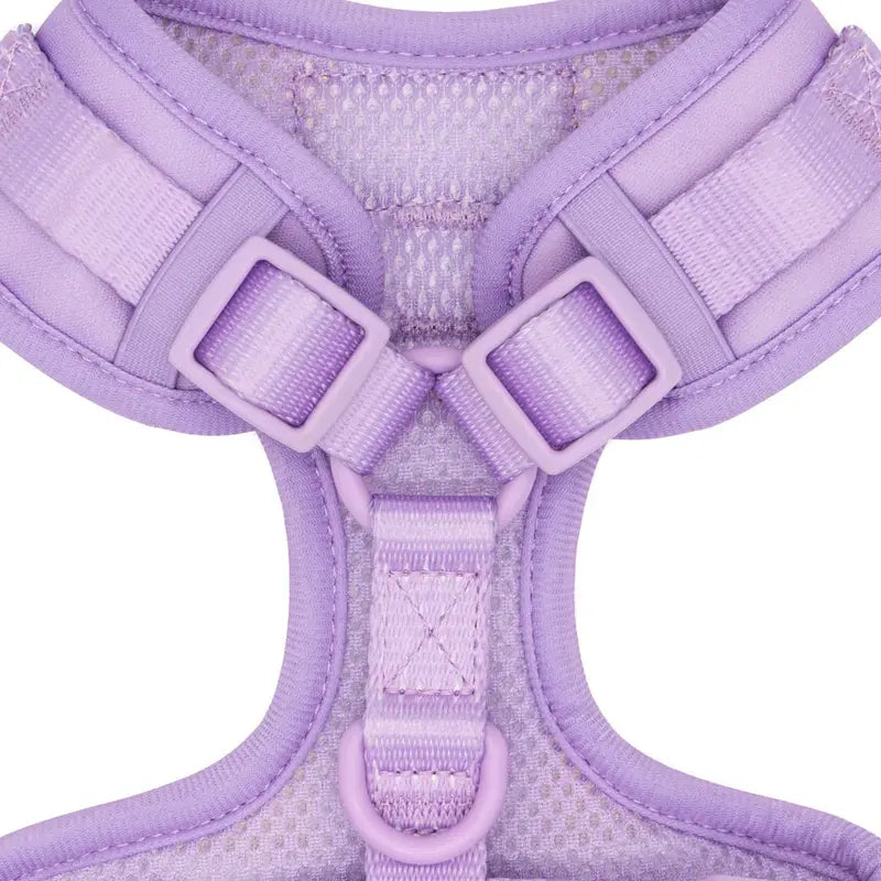 Ube Collection Adjustable Dog Harness featuring Dual D-Rings and Premium Neoprene Fabric