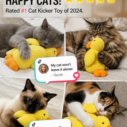 UQIOZ New Catnip Plush Cat Toy - Universal Size Interactive Wand for Teasing Play, Chew-Resist Self-Play Boredom Buster, Crinkle Sound Teething Pet Supply for Cat Lovers