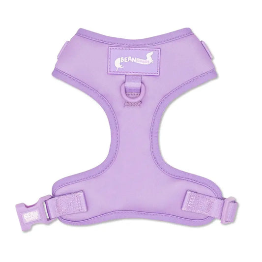 Ube Collection Adjustable Dog Harness featuring Dual D-Rings and Premium Neoprene Fabric