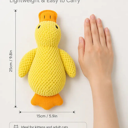 UQIOZ New Catnip Plush Cat Toy - Universal Size Interactive Wand for Teasing Play, Chew-Resist Self-Play Boredom Buster, Crinkle Sound Teething Pet Supply for Cat Lovers