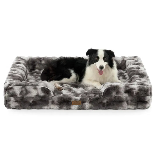 Cozy Kiss Orthopedic Dog Bed for Joint Relief and Support, 30x20 inches, Tie Dye Design for Small to Medium Dogs