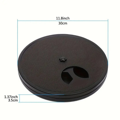 3-in-1 Multifunctional Dog Food Dispenser Plate with Nail Scratch Pad and Interactive Training Features