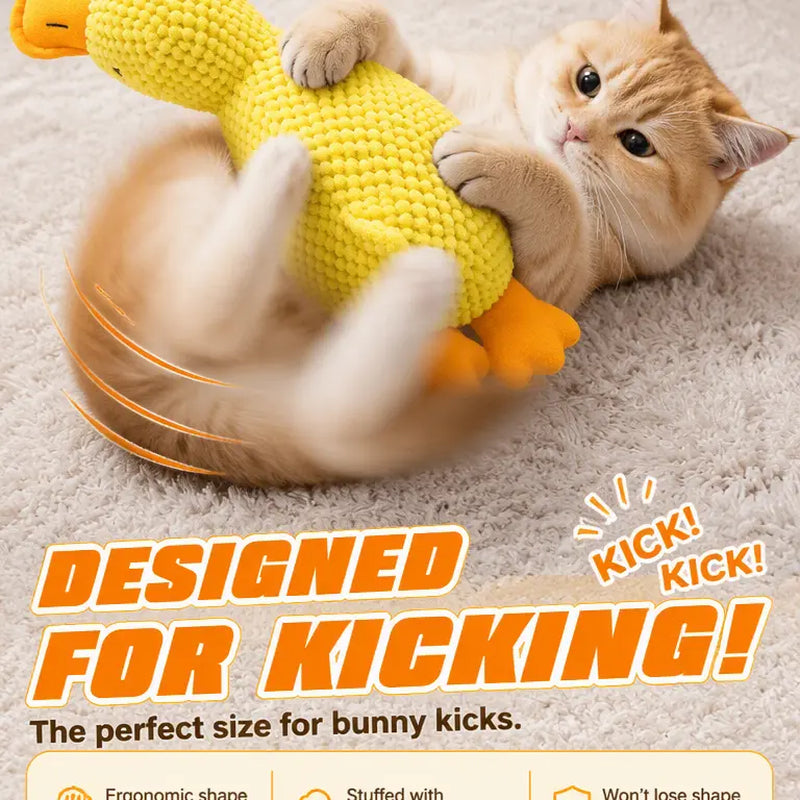 UQIOZ New Catnip Plush Cat Toy - Universal Size Interactive Wand for Teasing Play, Chew-Resist Self-Play Boredom Buster, Crinkle Sound Teething Pet Supply for Cat Lovers