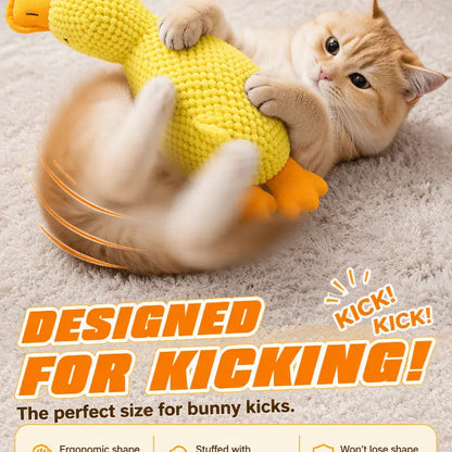 UQIOZ New Catnip Plush Cat Toy - Universal Size Interactive Wand for Teasing Play, Chew-Resist Self-Play Boredom Buster, Crinkle Sound Teething Pet Supply for Cat Lovers